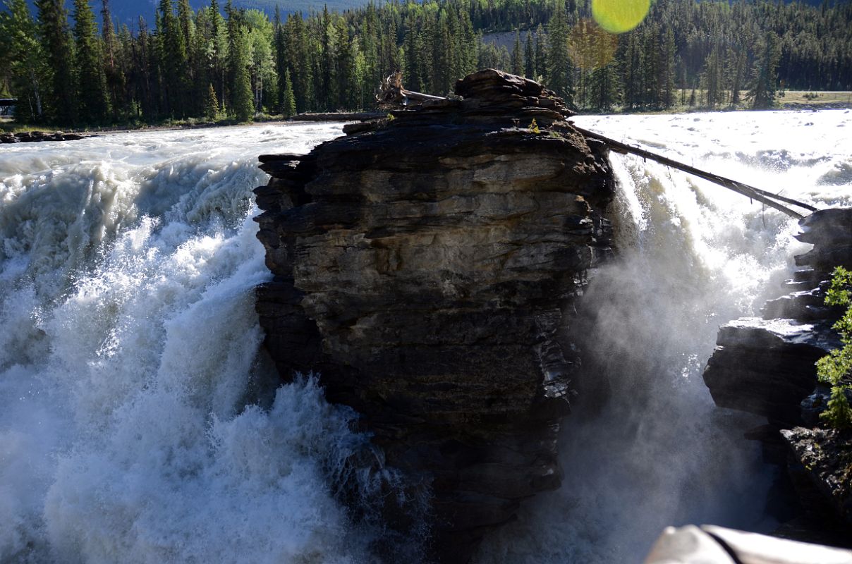 16 Athabasca Falls On Icefields Parkway